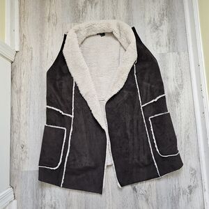 BYLYSE Cozy Outerwear Winter Vest Large